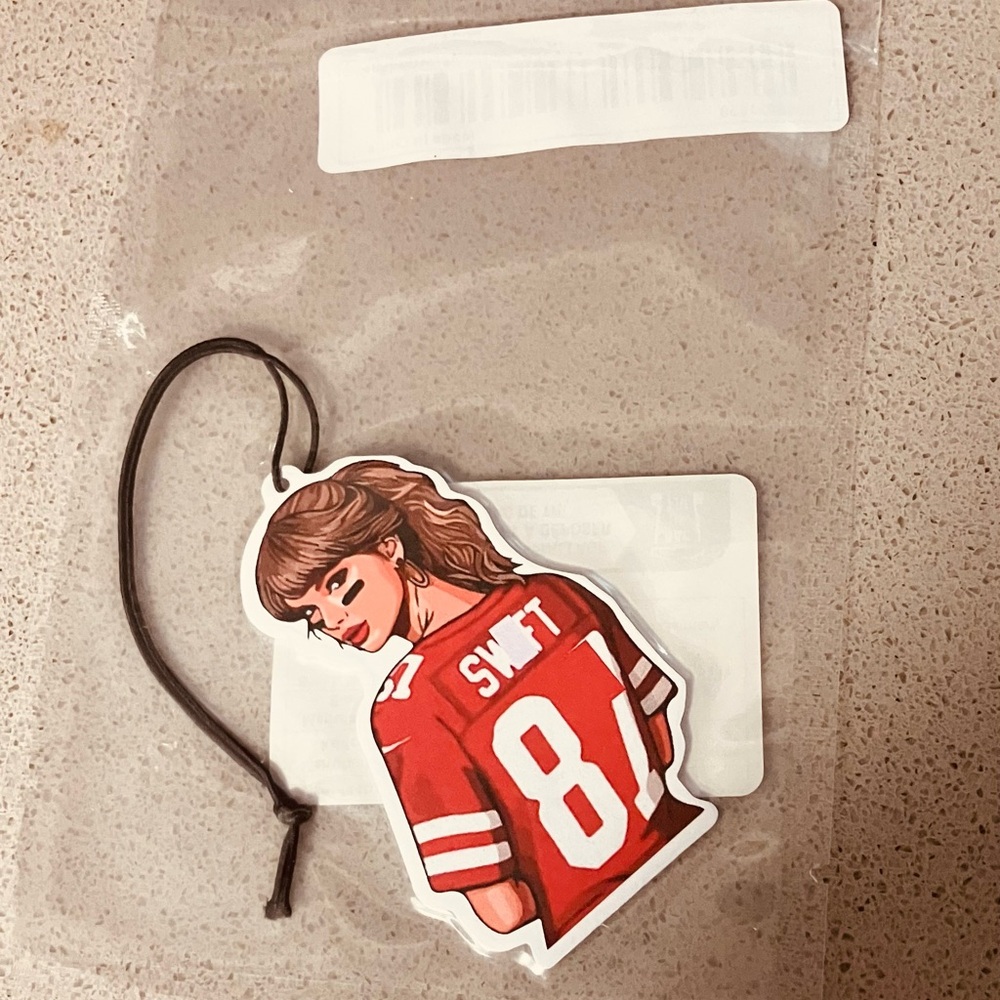 Taylor Swift rear view mirror air freshener decoration - NEW
